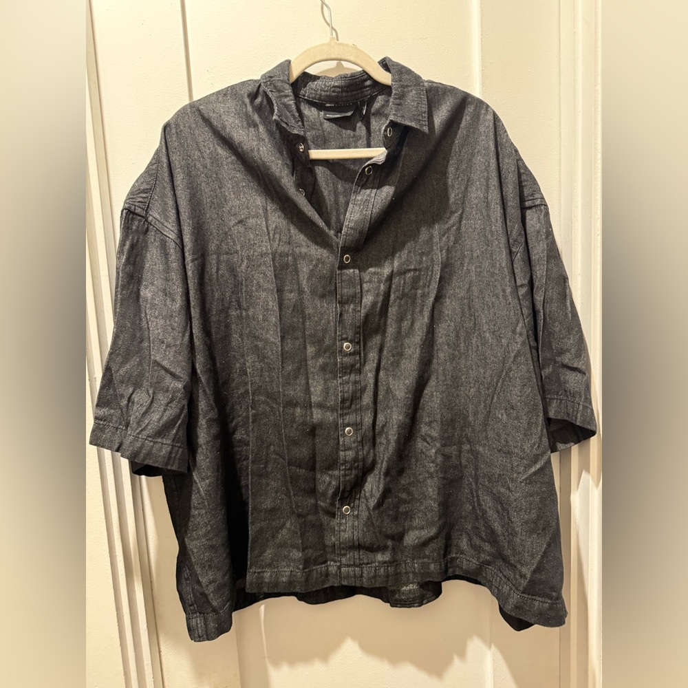 Men's Boxy Denim Shirt